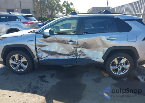 2020 Toyota Rav4 Hybrid Limited from USA, damaged, VIN JTMDWRFV2LD528711